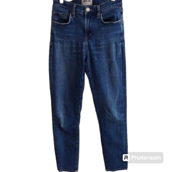 AGOLDE Skinny Fit Blue Ankle Jeans Women's Size 2 - Picture 1 of 14